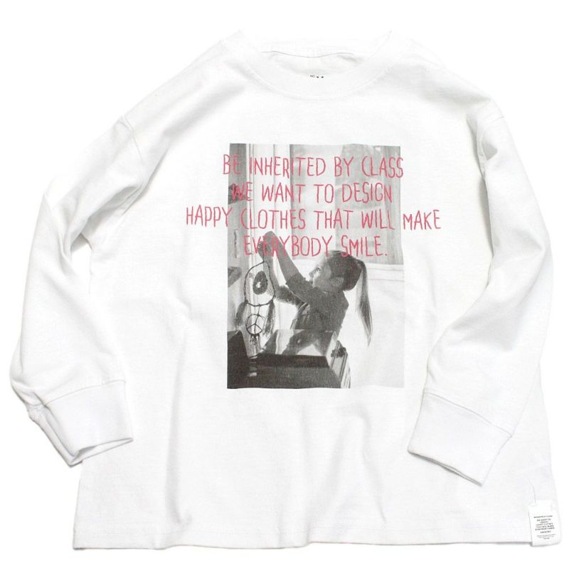 [スムージー] フォトロングTシャツ フォトB・ピンク