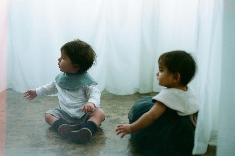 シンマイニチデニムパンツ ライトブルー